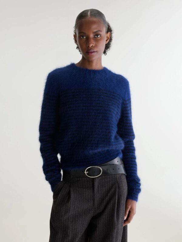 Datir crewneck sweater – Stripe A